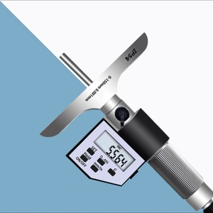 QLR Groothandel Elektronische Dieptemeter Dieptemikrometer Rusland Markt Hot Selling 0-150MM Dieptemeter <span class=keywords><strong>Micrometers</strong></span> - Product Image 6
