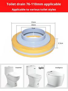 Anillo de Cera para Inodoro de Doble Sellado, Extra Grueso, Reforzado, Anti-Olor, para Uso en Hoteles, con Fácil Instalación para Baño - Product Image 5