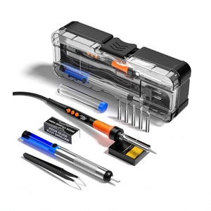 Kit de fer à souder OKYN-G5217 90W avec écran LCD, outil de soudage avec support, fil à souder pour la réparation d'appareils électroménagers DIY - Product Image 1