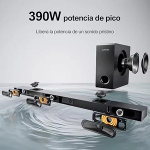 Système de haut-parleurs de cinéma maison haute puissance ULTIMEA Nova S70 390W, enceintes 3D, son surround, ensemble audio cinéma - Product Image 3