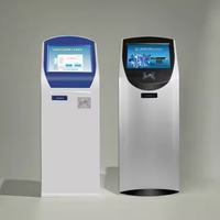 15 17 19 21.5 32 43 pouces imprimante thermique lecteur de code QR écran tactile Terminal sol debout kiosque pour paiement POS
