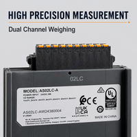 100% Nuevo y Original Módulo de Celda de Carga PLC Delta AS02LC-A Serie AS, Interfaz de Sensor de Pesaje de 2 Canales y 24 bits