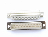 Tornillo DB25 DB 15/9/23/26/37/5062/78 PIN D-sub Conectores hembra/macho 25 Pin D sub Cableado Tipo estándar