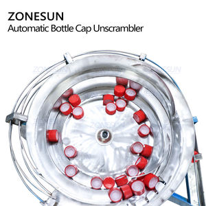 ZONESUN vibratoire chargeur pompe pulvérisateur bouchon vibrant bol chargeur automatique bouteille bol trieur débrouilleur pour Machine de capsulage - Product Image 2