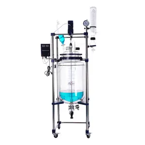 Laboao 100L Jacketed Glass Reactor for Efficient Chemical Reactions