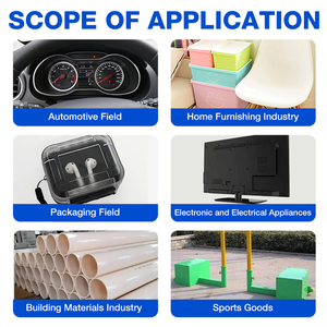 PA-709S cao tác động ABS hạt nhựa nguyên liệu với khả năng chịu nhiệt tuyệt vời - Product Image 3