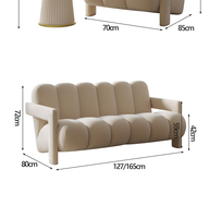 Chaise de salon de Style nordique Table de canapé pour manger en plein air chambre Salon de beauté département des ventes loisirs