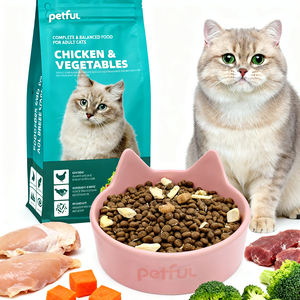 OEM comida seca de alta proteína para mascotas para Gatos Perros digestión sensible pollo carne pavo croqueta pollo paloma bonito salmón aceite de pescado - Product Image 1