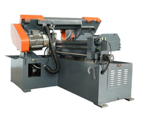 LOGINFLY Scie à ruban CNC entièrement automatique Machine de découpe mentale intelligente et horizontale pour la coupe de l'acier en aluminium