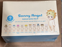 原装 Sonny Angels 迷你公仔批发盲盒正品 Sonny Angels 动物系列 4 盲盒公仔动物动作玩具