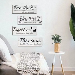 Calendrier en bois à suspendre pour fêtes d'anniversaire, décorations d'intérieur, Saint-Valentin créatif, décorations de ferme pastorale - Product Image 2