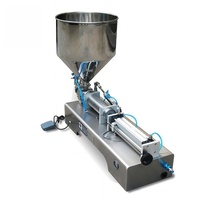 Machine de remplissage d'huile semi-automatique de haute précision avec pompe à engrenages pour huile comestible, huile moteur et liquides chimiques