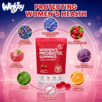 Gummies Équilibre Féminin pour Femmes Soutien Probiotique Santé Vaginale Vitamine C US ES Vente Chaude Fournisseur OEM ODM en Gros