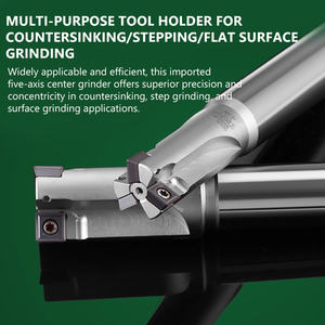 Fresa in Lega di Tungsteno-Cobalto WEIGO HMEF con Rivestimento AlTin/TIA, Fresa Monotagliente per Macchine CNC - Product Image 3