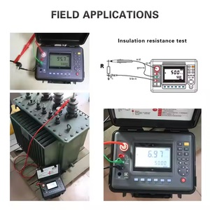 NCEL JSJY912E Industrial-Grade Power <b>Grid</b> <b>System</b> Megohmmeter 10kV High-Voltage Insulation Tester Resistance Meter 3% Accuracy - Product Image 5