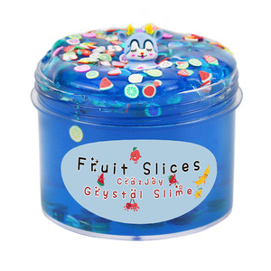 CHENXI Nouveauté Kit de Slime Sonore Effet Craquelant 150ml Perles de Fruits pour un Plaisir Durable Jouet Slime Nouveauté - Product Image 5