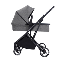 Ensemble de poussette inversée et siège auto pour enfant, sacoche portable à pliage rapide, nouvelle collection