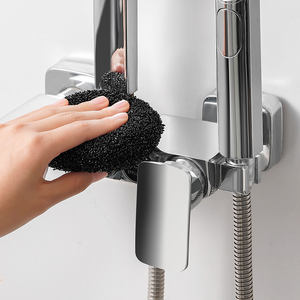 ฟองน้ำล้างจานอเนกประสงค์ใช้ในห้องครัวแผ่นขัดล้างทำความสะอาดในครัวเรือน - Product Image 6