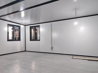Maisonnette Modulaire Extensible de Qualité Supérieure, Isolée Thermiquement, pour un Logement Familial Permanent, Sûr et Confortable sur Site