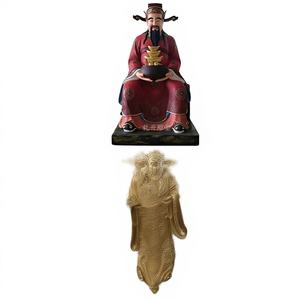 Fabricante de Venta Directa, Tetera de Latón Fundido Personalizable con Diseño de Dios de la Riqueza, Estilo Musical de Nueve y Cinco Vías, con Incrustaciones de Oro y Detalles Pintados - Product Image 1