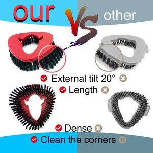 Brosse de nettoyage profond pour carrelage, poils non rayants, pour serpillière Vileda <span class=keywords><strong>Turbo</strong></span> EasyWring, usage intensif - Livraison directe - Product Image 5