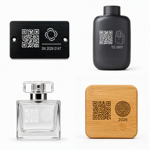 Marqueur laser UV pour pièces en plastique, verre et céramique avec codes de logo permanents, numéros de lots et codes de date - Product Image 4