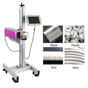 Glass Bottle Logo <b>Engraving</b> Non-Contact Flying Laser Marking <b>Machine</b> - Product Image 2