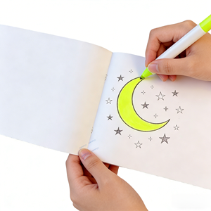 Blocco da Disegno Premium con Graffette Orizzontali, Carta Spessa per Graffiti, Pittura, Schizzi, per Scuola, Casa, Creazione Artistica, Cancelleria all'Ingrosso - Product Image 5