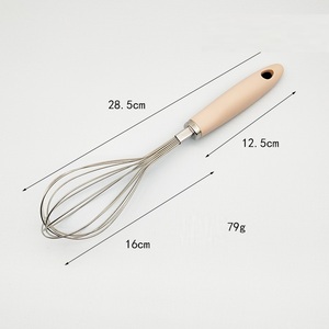 Batidor de Huevos Manual de Metal Personalizado, Mezclador de Cocina Sostenible, Batidor de Salsas y Huevos - Product Image 2