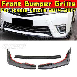 Para Toyota Corolla 2014-2017: Accesorios para Coche, Labio Divisor de Parachoques Delantero, Difusor, Spoiler, Protector de Parachoques, Pieza de Modificación - Product Image 1