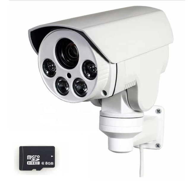 40meters Long IR IMX415 CMOS Sensor IP Camera 5MP/8MP PoE PTZ 4X/10X Zoom PTZ Cameras with Hik Protocol