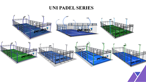 Pista de Pádel Profesional con Cristal Templado y Césped Artificial para Instalación en Clubes Deportivos y Hoteles - Product Image 5