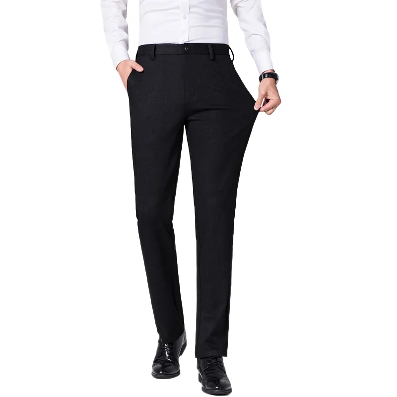 Men Blazer Dress Pants Slim Fit Stretch Casual Formal Male Trouser Mens Dress Pants Stretch