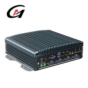 Mini Ordenador Industrial Sin Ventilador, Carcasa de Aluminio, Numerosos Puertos IO, Amplio Rango de Temperatura, Suministro Continuo Resistente, Mini <span class=keywords><strong>PC</strong></span> - Product Image 4