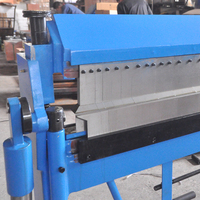 PBB1270/3SH Machine de frein à main pliante en tôle manuelle de 50 pouces de largeur avec lames de segment