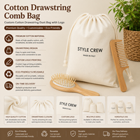 Sac à cordon en coton personnalisé, sac de rangement anti-poussière pour sports de plein air, recyclable, avec logo imprimé, vente en gros, MOQ 200 pièces, directement de l'usine