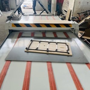 Semi-automatic Flat Corrugated Sheet Press Platform Manual <b>Box</b> Creasing Die Cutting Machine - Product Image 6
