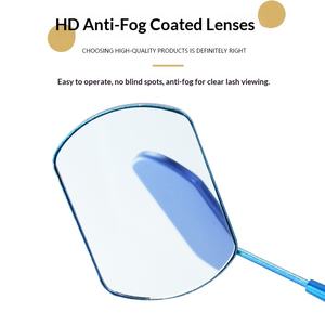 Espejo Cuadrado Multiusos de Acero Inoxidable, Espejo Portátil de Mano para Pestañas y Maquillaje para Profesionales de Belleza, Venta Internacional - Product Image 4