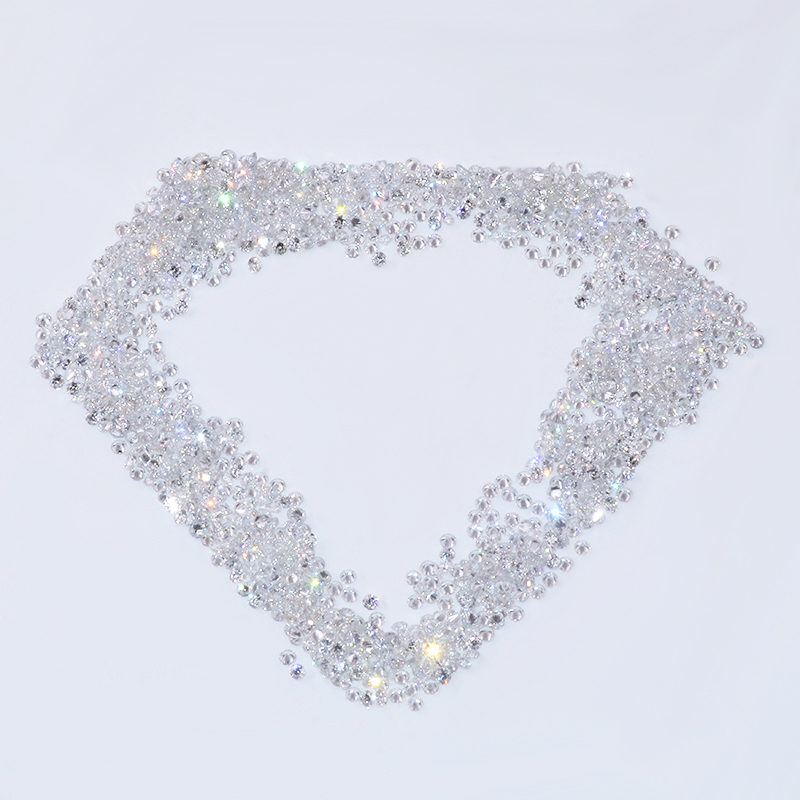 DVVS Moissanite Diamond 5mm 6mm 7mm