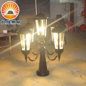 Lámparas Solares de Pilar para Exteriores, Hierro, LED E27, Semi Empotradas, Iluminación de Paisaje para Jardín y Patio, 50000 Horas de Duración - Product Image 5
