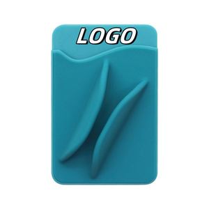 X418-1 Soporte Portátil Multifuncional 2 en 1 de Silicona para Tarjetas de Crédito y Bálsamo Labial con Ventosa para Montaje - Product Image 1