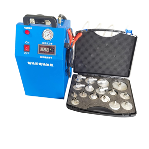 Dispositif d'entretien automatique de voiture de purgeur de liquide de système de freinage électrique automatique en métal portatif avec la tension DC/AC pour le changeur d'<span class=keywords><strong>huile</strong></span> de frein - Product Image 1