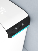 Salle de bain de luxe en céramique intelligente impulsion sans réservoir fonction de nettoyage Wc toilette intelligente avec lavage de bidet