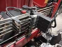Dernière télécommande proportionnelle à 5 joysticks pour grue de camion, vanne proportionnelle électro-hydraulique multi-directionnelle / chargeuse compacte