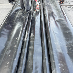 LeJING Vente directe du fabricant Géomembrane HDPE noire pour bassin artificiel, digesteur de biogaz, revêtement de bassin, film anti-infiltration 5+ ans - Product Image 4