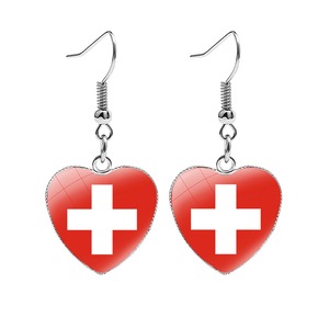 Pendientes con Bandera <span class=keywords><strong>de</strong></span> la Victoria del <span class=keywords><strong>Campeonato</strong></span>, Edición Especial con Estampado Dorado, Adorno para Eventos Deportivos - Product Image 6