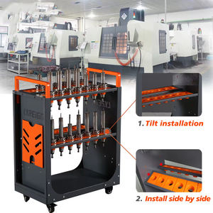 공장 공급 작업장 CNC 도구 홀더 BT30 BT40 BT50 HSK63 HSK100 다기능 CNC 도구 랙 전송 카트 - Product Image 3