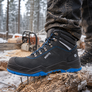 Stivali di Sicurezza Impermeabili in Pelle Nabuk con Punta Composita, <span class=keywords><strong>Scarpe</strong></span> da Lavoro Antiforatura Leggere con Suola MD <span class=keywords><strong>per</strong></span> Uso Industriale - Product Image 1