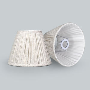 Pantalla de tela de araña de tornillo E14 personalizada, tela de noche de estilo nórdico para marco de lámpara de mesa - Product Image 1