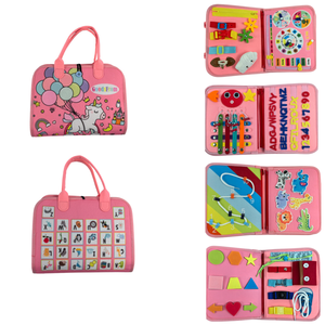 Educational Busy Board Classroom Kids 1-3 <strong>Years</strong> <strong>Old</strong> Felt Quite Book Dinosaurs Toy Enlightenment <strong>Games</strong> - Product Image 3